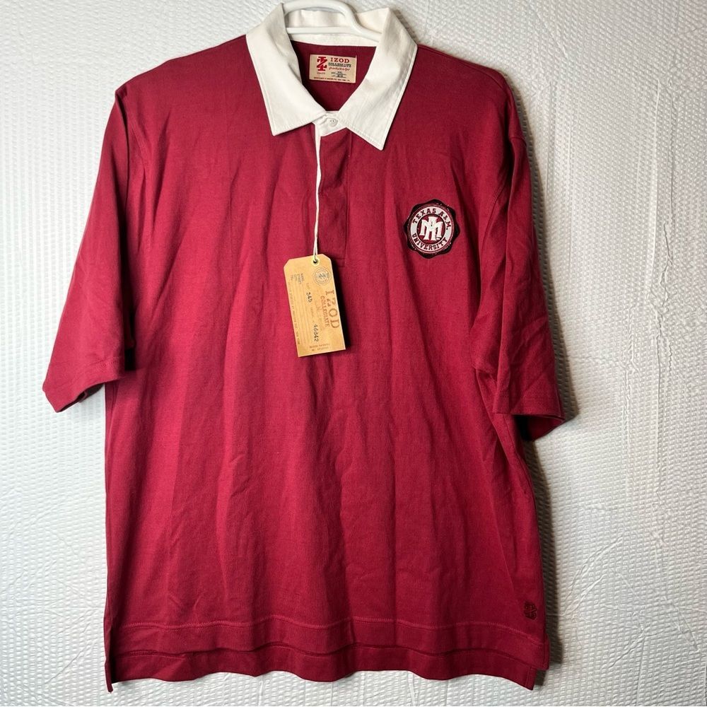 NEW Izon Collegiate Texas A&M Team Polo Size XXL